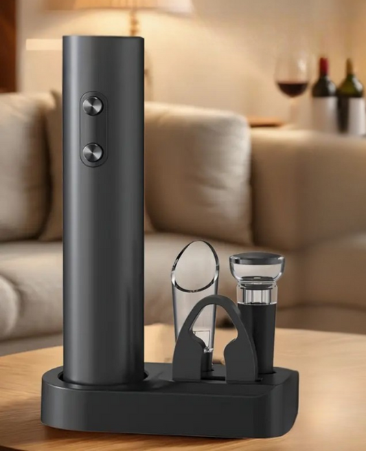 APRI BOTTIGLIA AUTOMATICO A BATTERIE + ACCESSORI